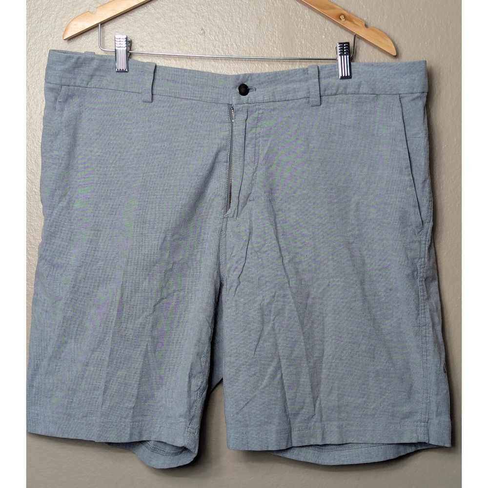 Lululemon‎ ABC Commission Shorts Mens 40 Grey Athleisure Technical Golf Summer